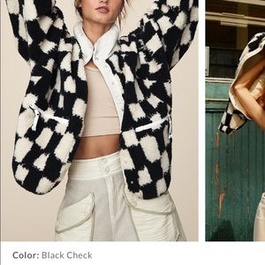 Free People Movement Hit The Slopes Check Jacket